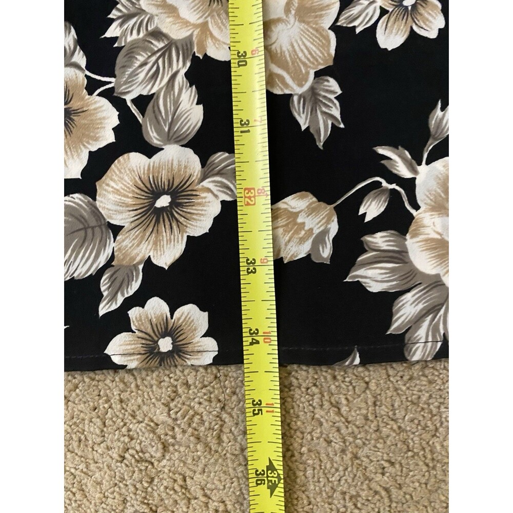 Vintage 90s/Y2K Laura Tyler Floral Maxi Skirt Whimsigoth Size 15/16 Petite - Picture 7 of 10